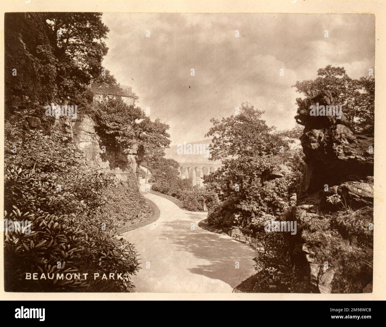 Beaumont Park, Huddersfield, Yorkshire. Stockfoto