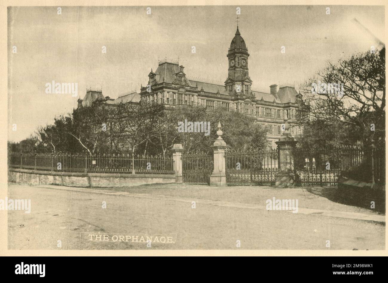 Das Waisenhaus, Halifax, Yorkshire. Stockfoto