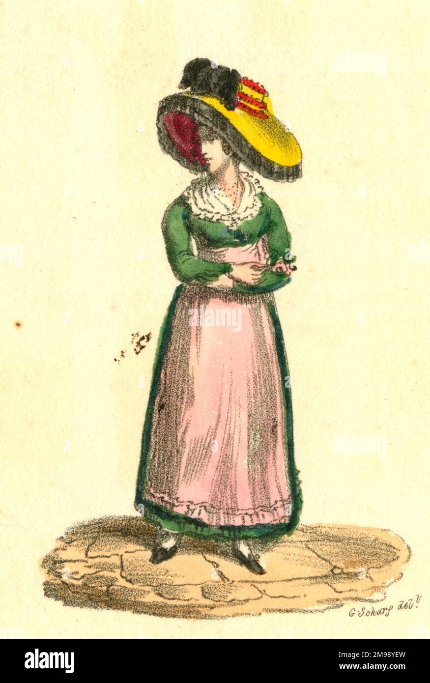 Kostüme Europas - Freiburg, Schweiz. Stockfoto