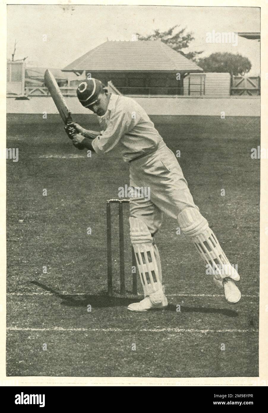 Ein C MacLaren, Cricketer. Stockfoto