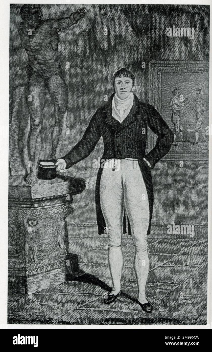 John Jackson, Boxer. Stockfoto