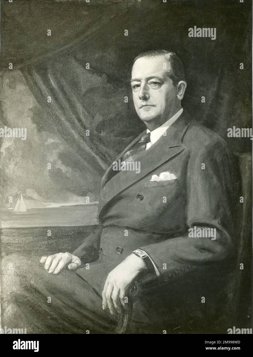 Portrait von Cuthbert Orde von Sir Charles Richard Fairey, 1887-1956, Präsident der Royal Aeronautical Society 1930-1934. Stockfoto
