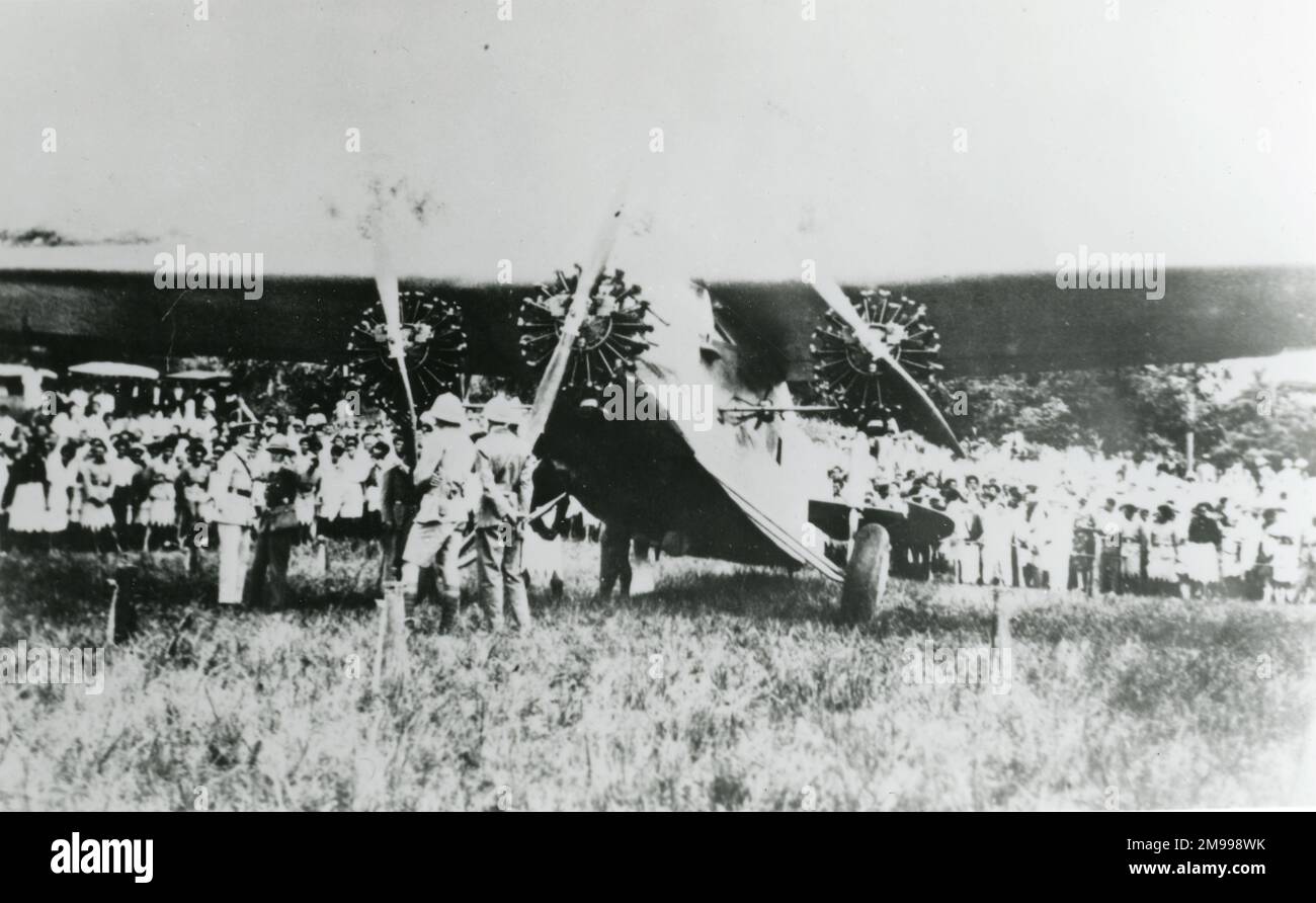 Fokker FVIIa-3m, 1985, Southern Cross. Stockfoto