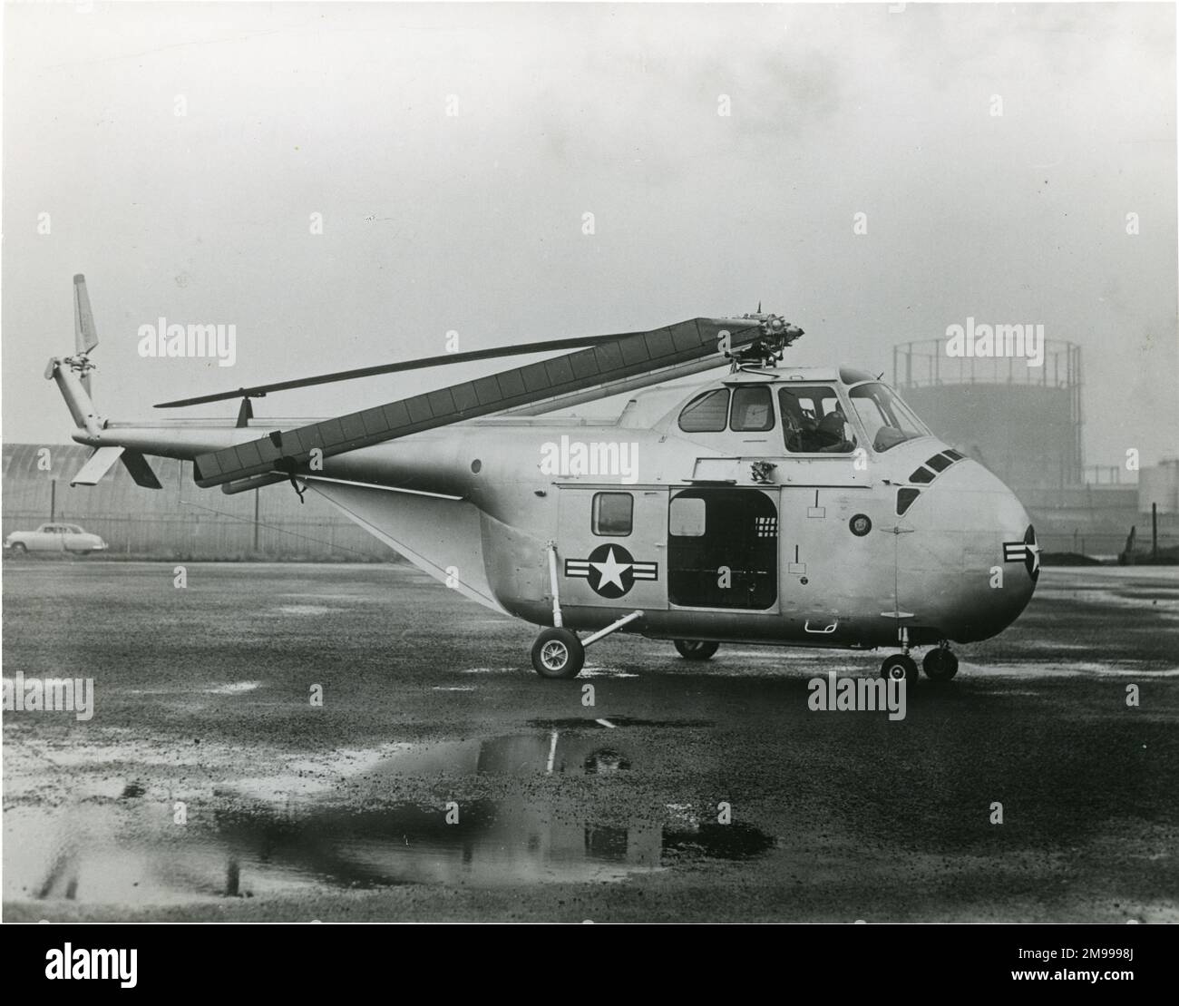 Sikorsky S-55. Stockfoto