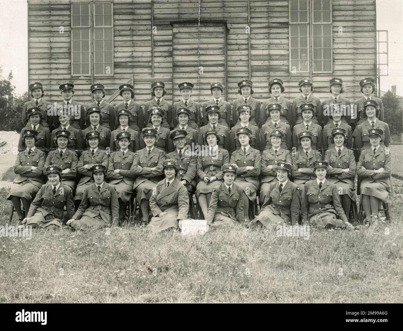 No 5 Teleprinter Course, No 1 Electrical & Wireless School, RAF Cranwell(?), August 1940. Stockfoto