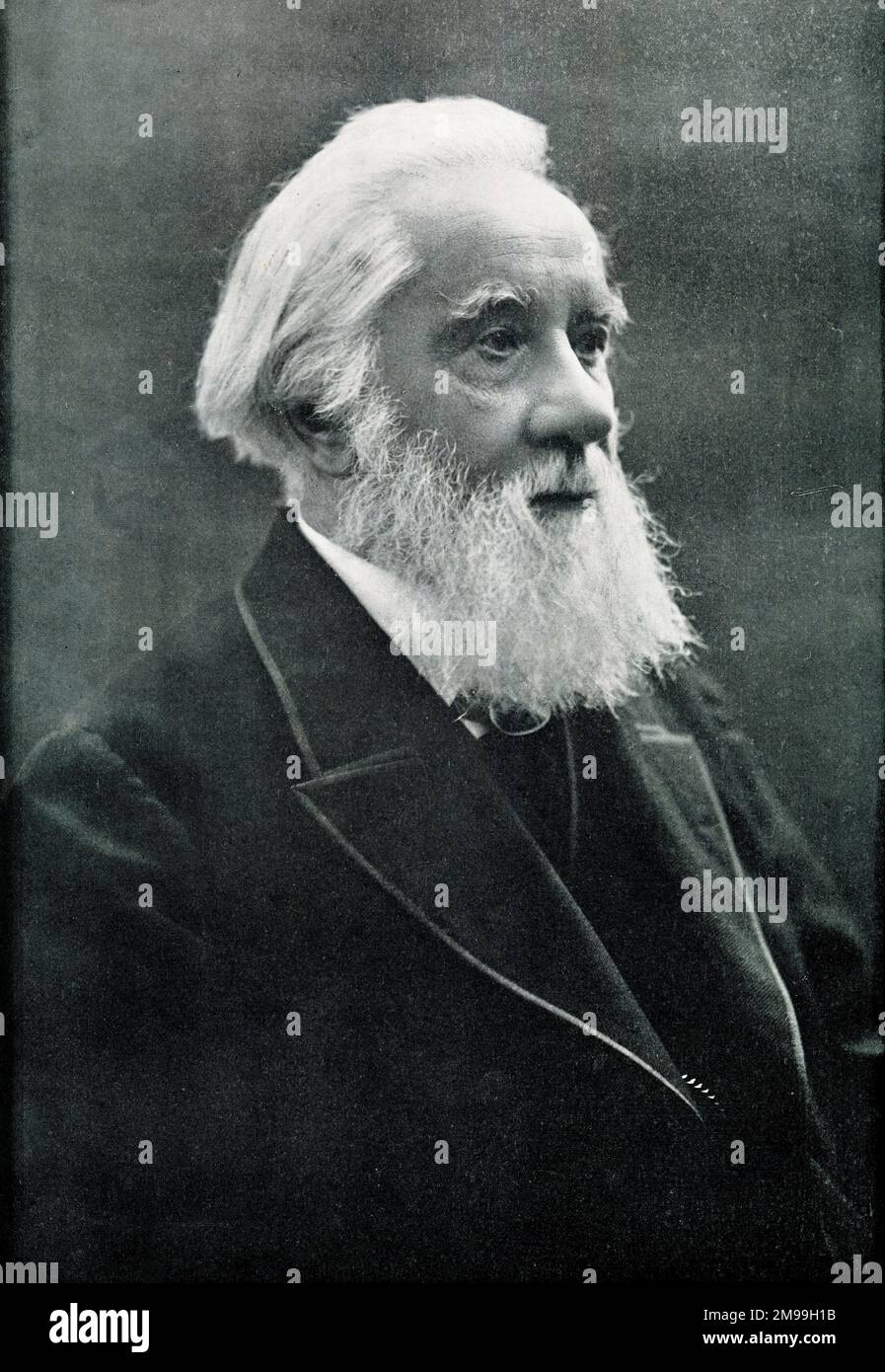 Sir William Huggins (1824-1910), Präsident der Royal Society (1900-1905), englischer Astronome. Stockfoto