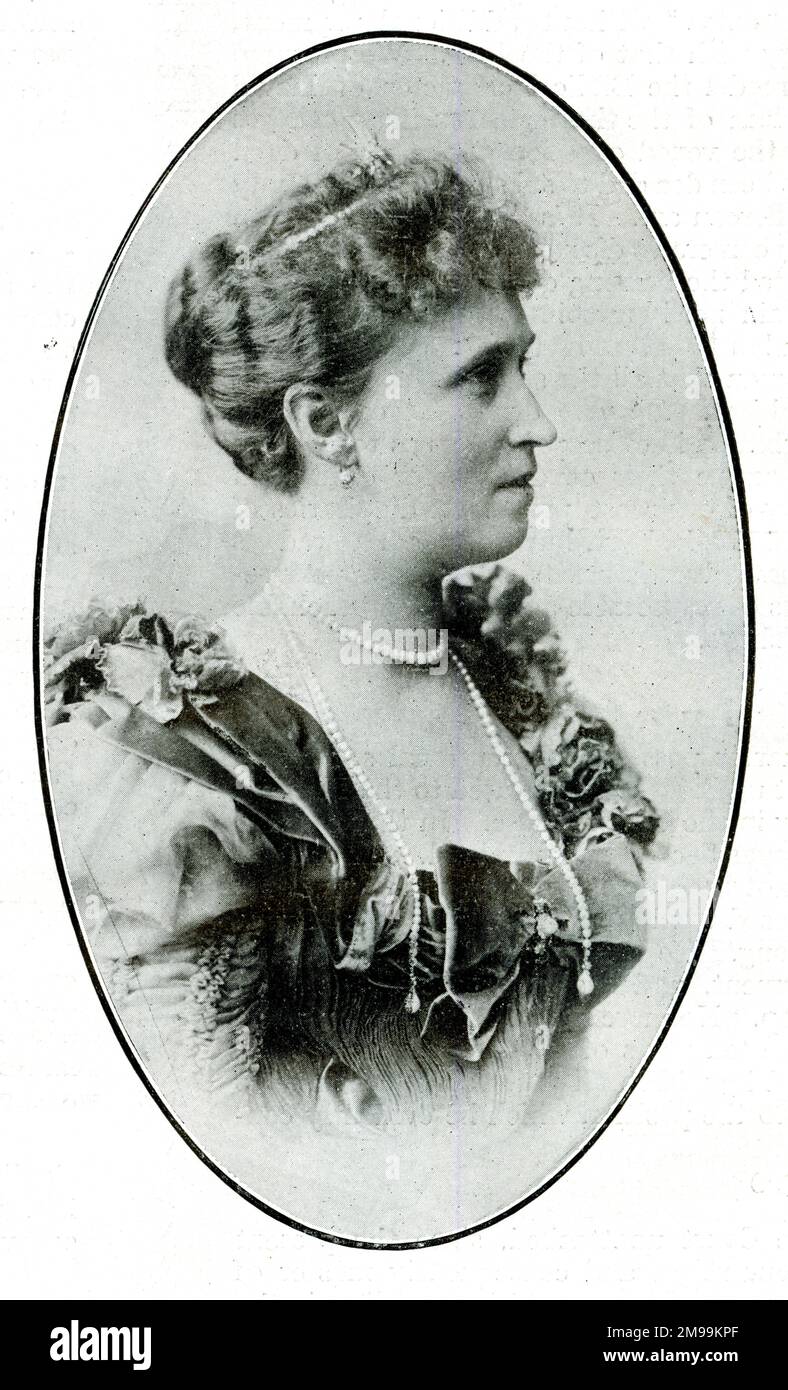 Prinzessin Heinrich von Preußen (Prinzessin Irene von Hessen und vom Rhein, 1866-1953), Ehefrau von Prinz Heinrich von Preußen. Stockfoto