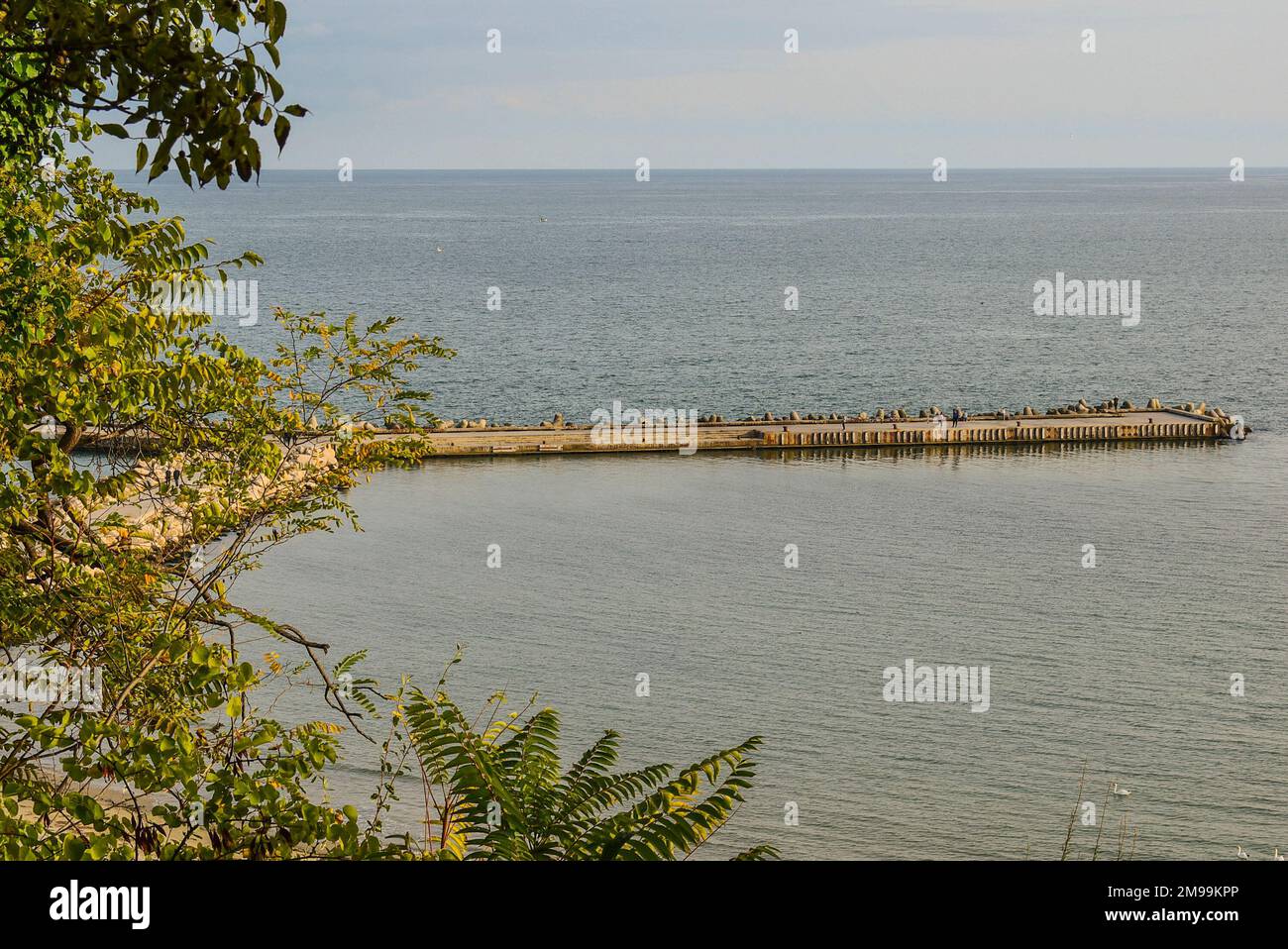 Varna ist eine Stadt im Nordosten Bulgariens, gelegen an den Ufern des Schwarzen Meeres und den See Varna und ist das administrative Zentrum der Gemeinde Stockfoto