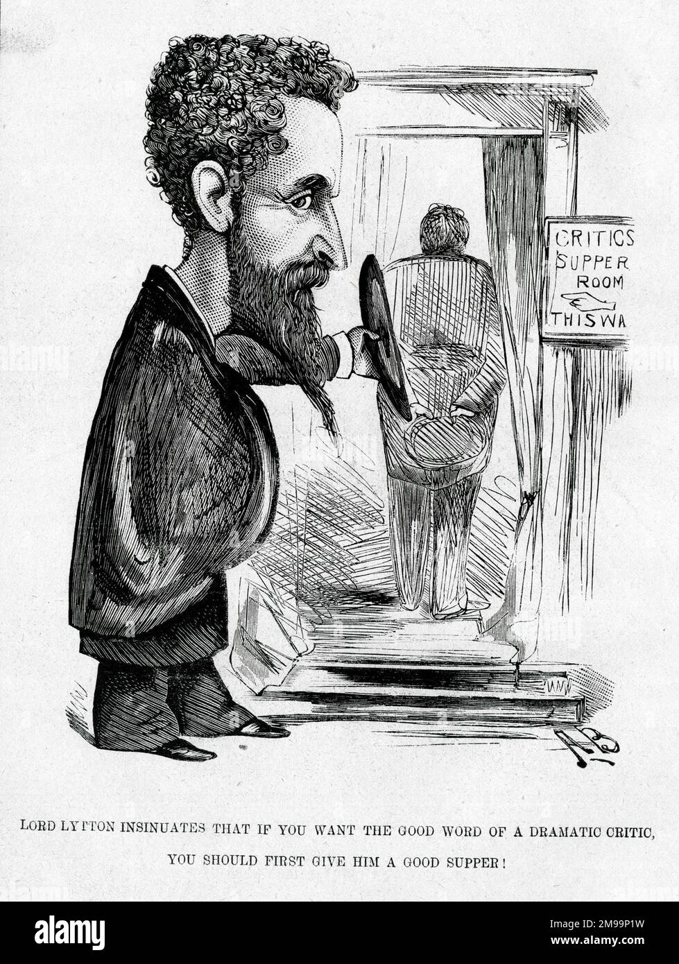 Der Zeichentrickfilm Lord Lytton (Robert BulwerLytton) unterstellt