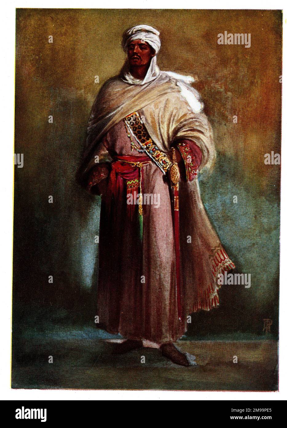 Othello, der Moor von Venedig. Stockfoto