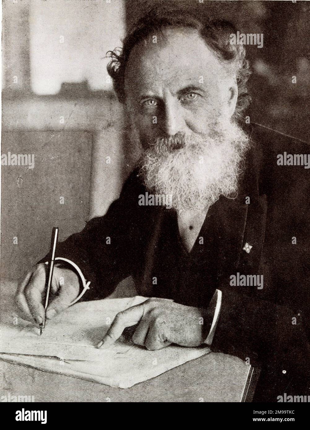 William Thomas Stad (1849-1912), Autor und Journalist, Herausgeber der Pall Mall Gazette. Stockfoto