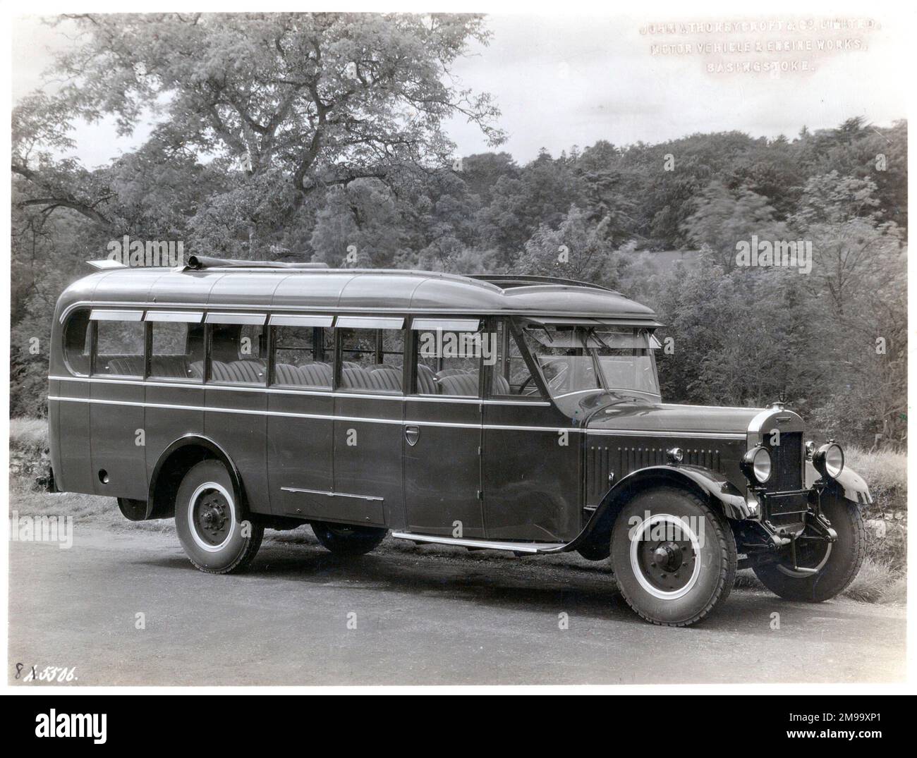 20-Sitzer-Bus. Stockfoto