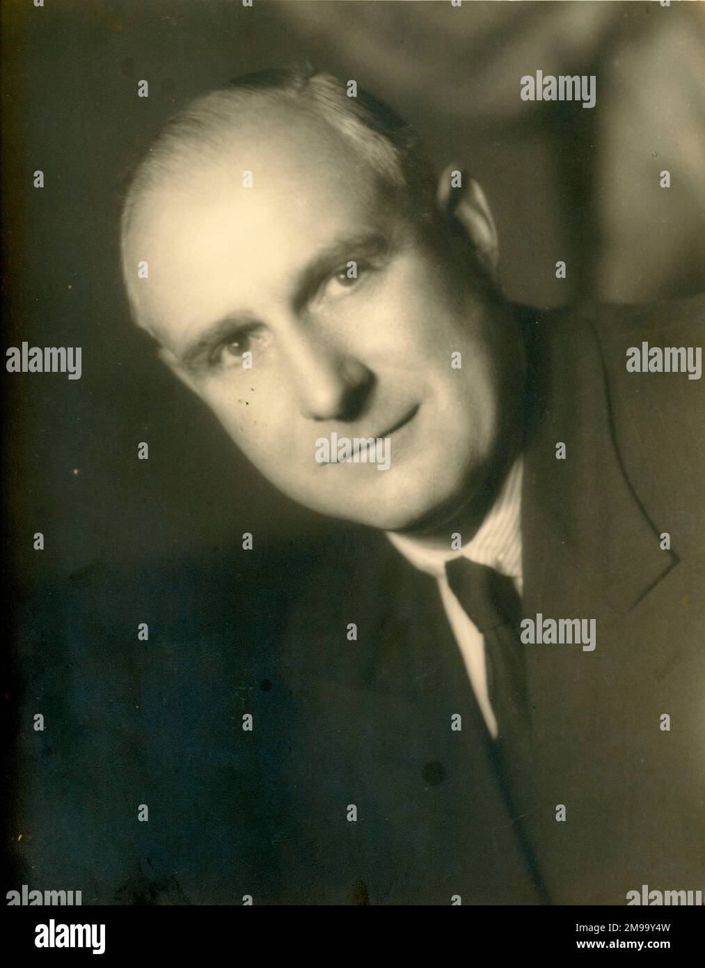 Porträt von Frank Radcliffe. Stockfoto