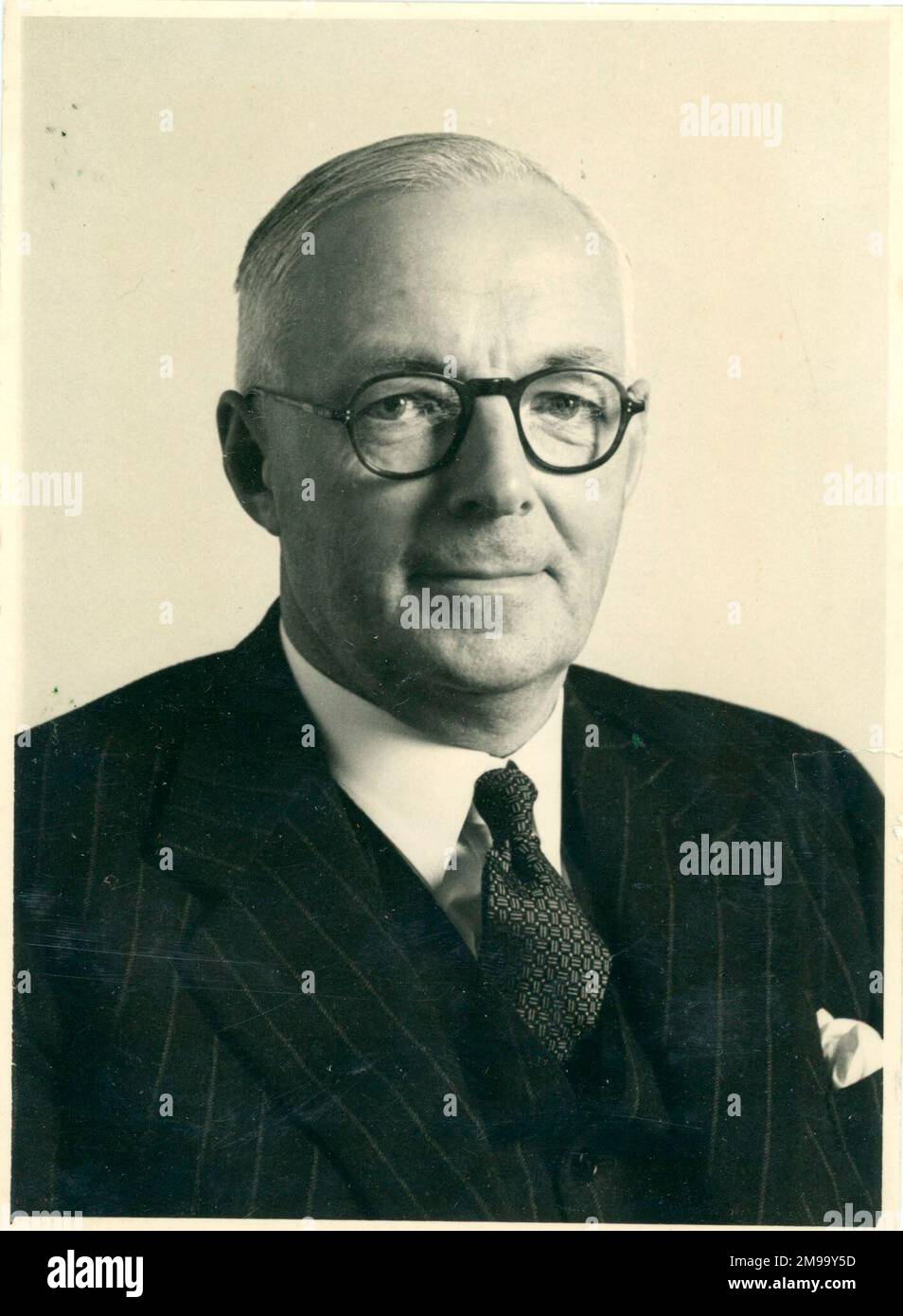 Porträt von Sir Arnold Alexander Hall. Stockfoto