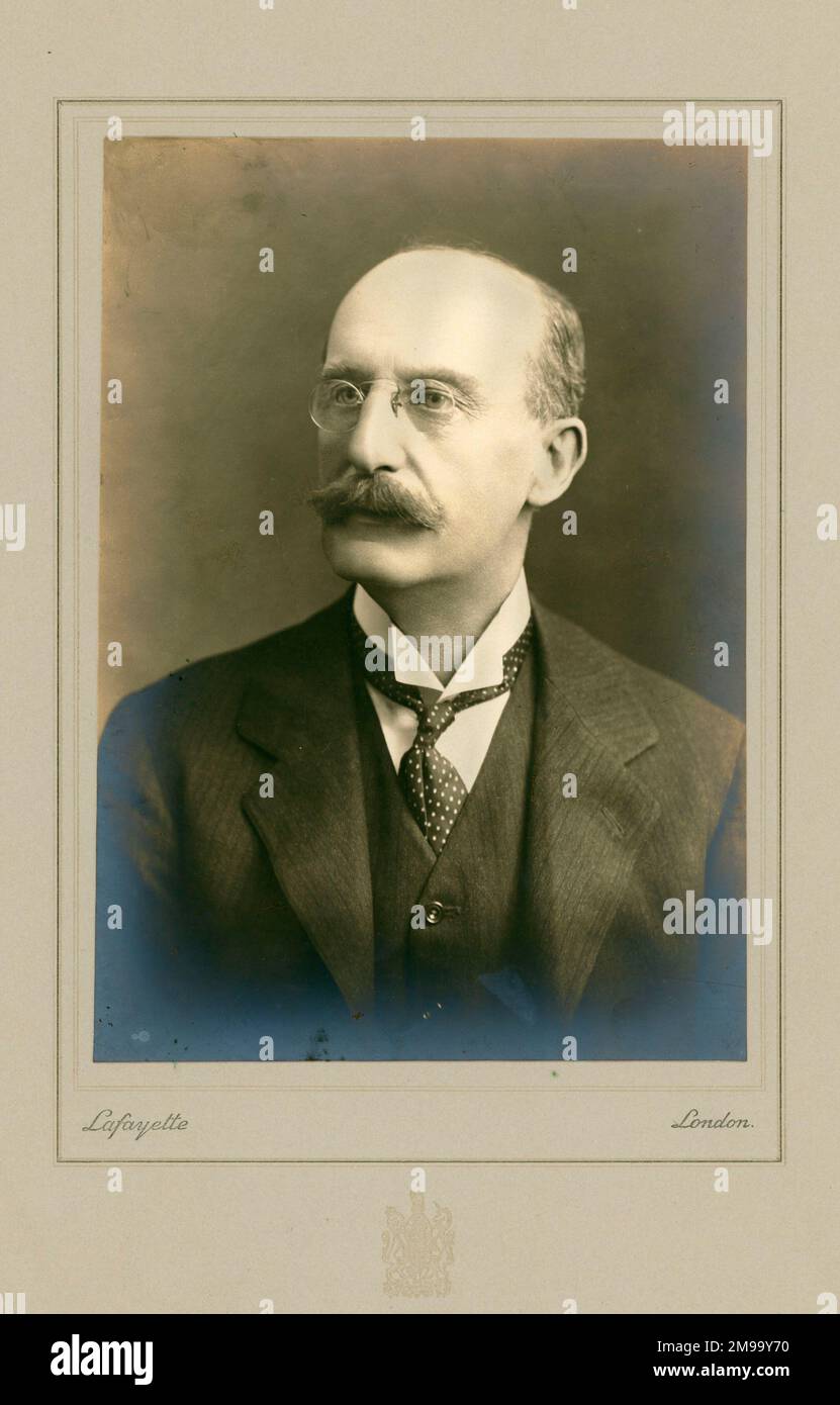 Porträt von Sir H. Frederick Donaldson. Stockfoto