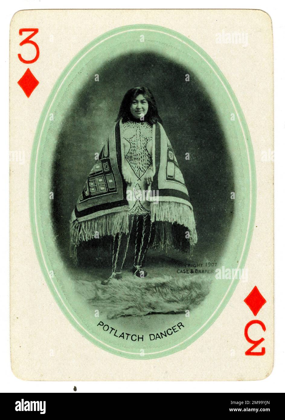 Potlatch Dancer, Alaska Yukon Pacific Exposition, Seattle, USA. Stockfoto