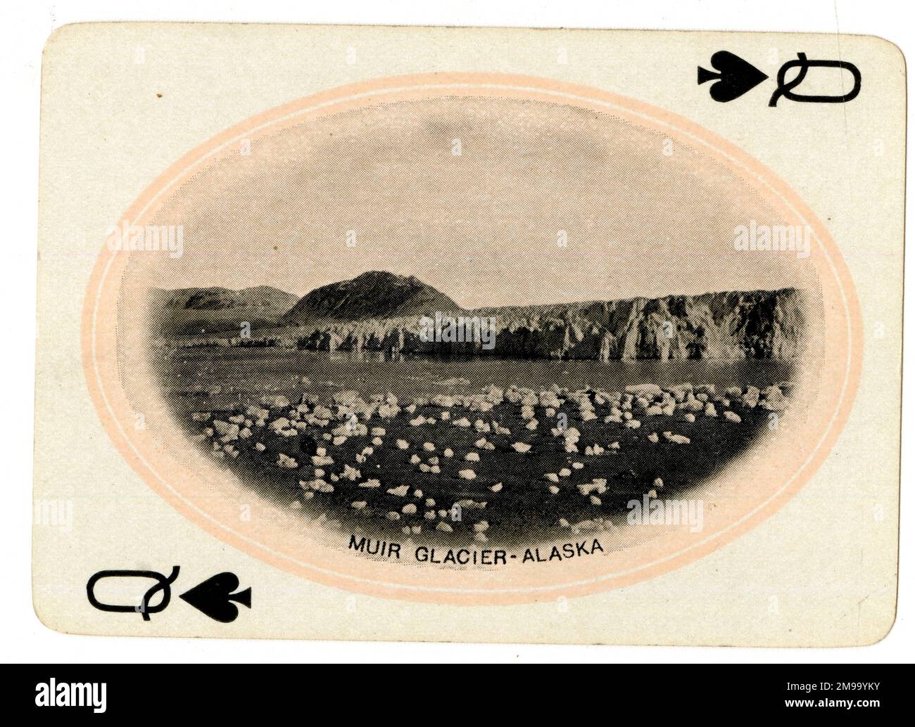 Muir Glacier, Alaska, Alaska Yukon Pacific Exposition, Seattle, USA. Stockfoto