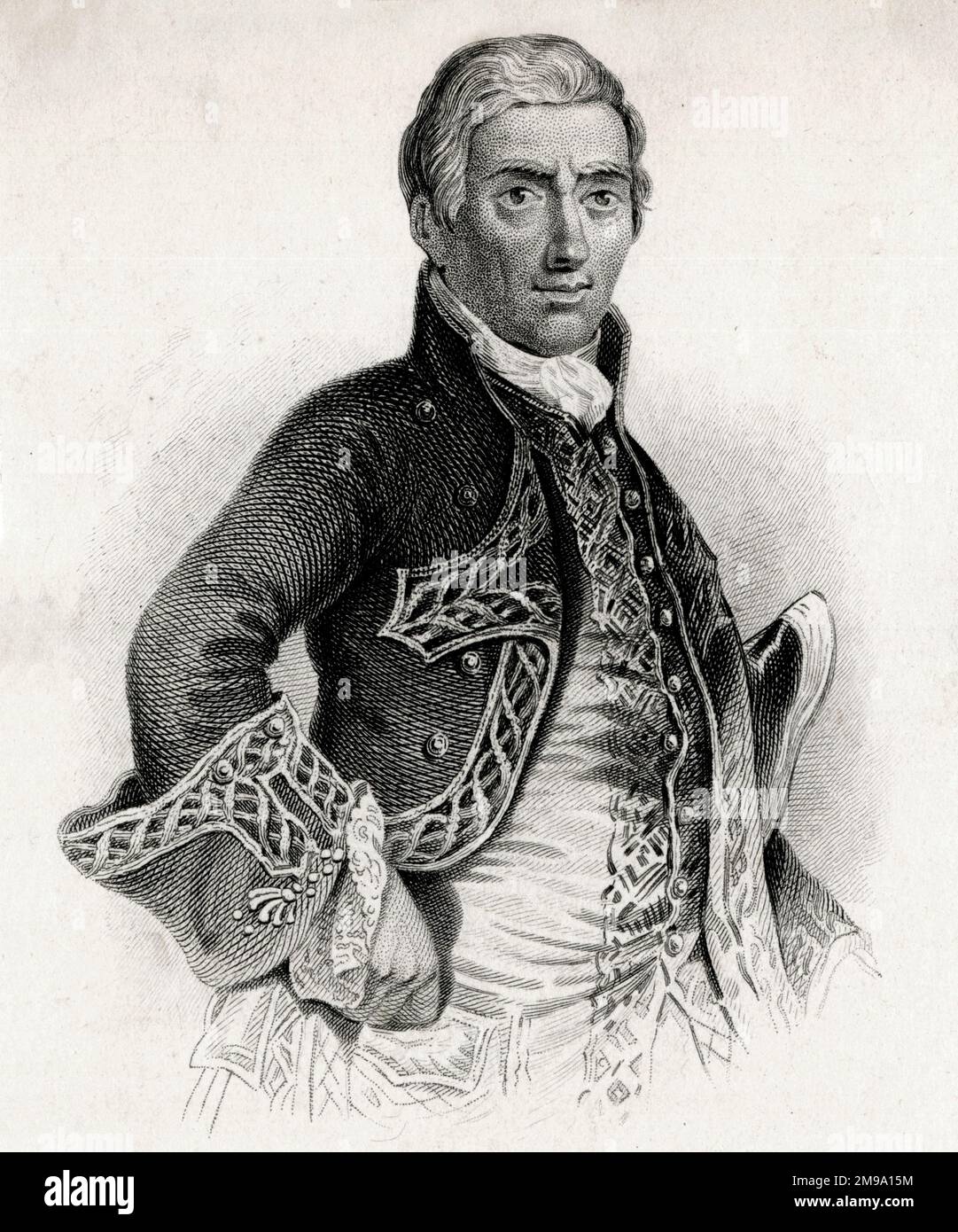 Felix Manuel d' Azara, spanischer Militäroffizier, Naturforscher, Ingenieur Stockfoto