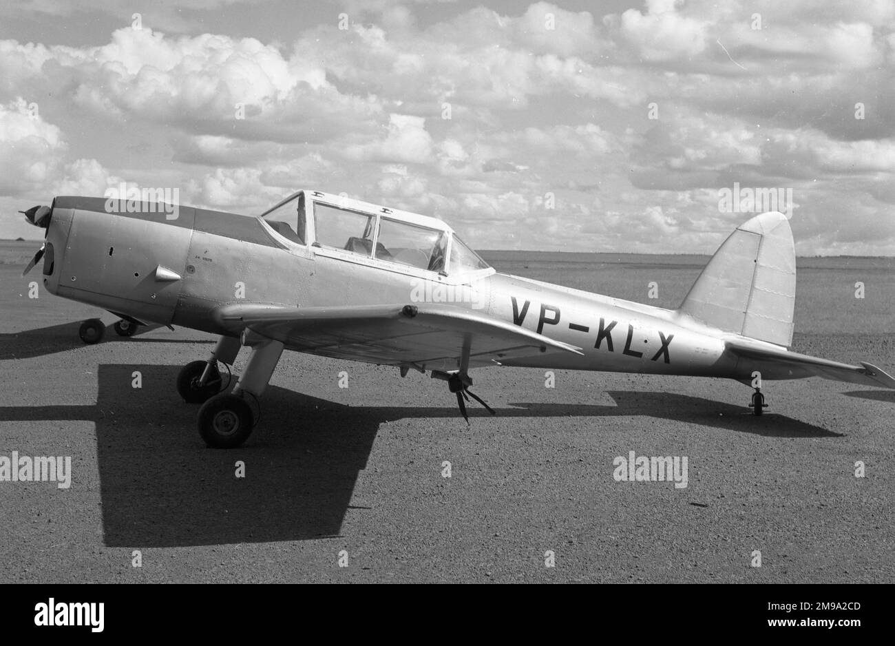De Havilland Canada DHC.1 Chipmunk VP-KLX in Kenia Stockfoto
