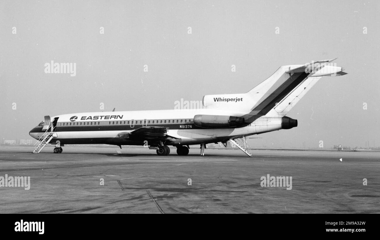Boeing 727-23 Whisperjet N8137N von Eastern Airlines Stockfoto