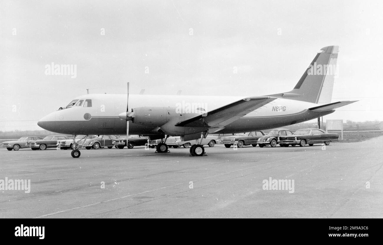 Grumman G-159 Gulfstream I N8PG Stockfoto