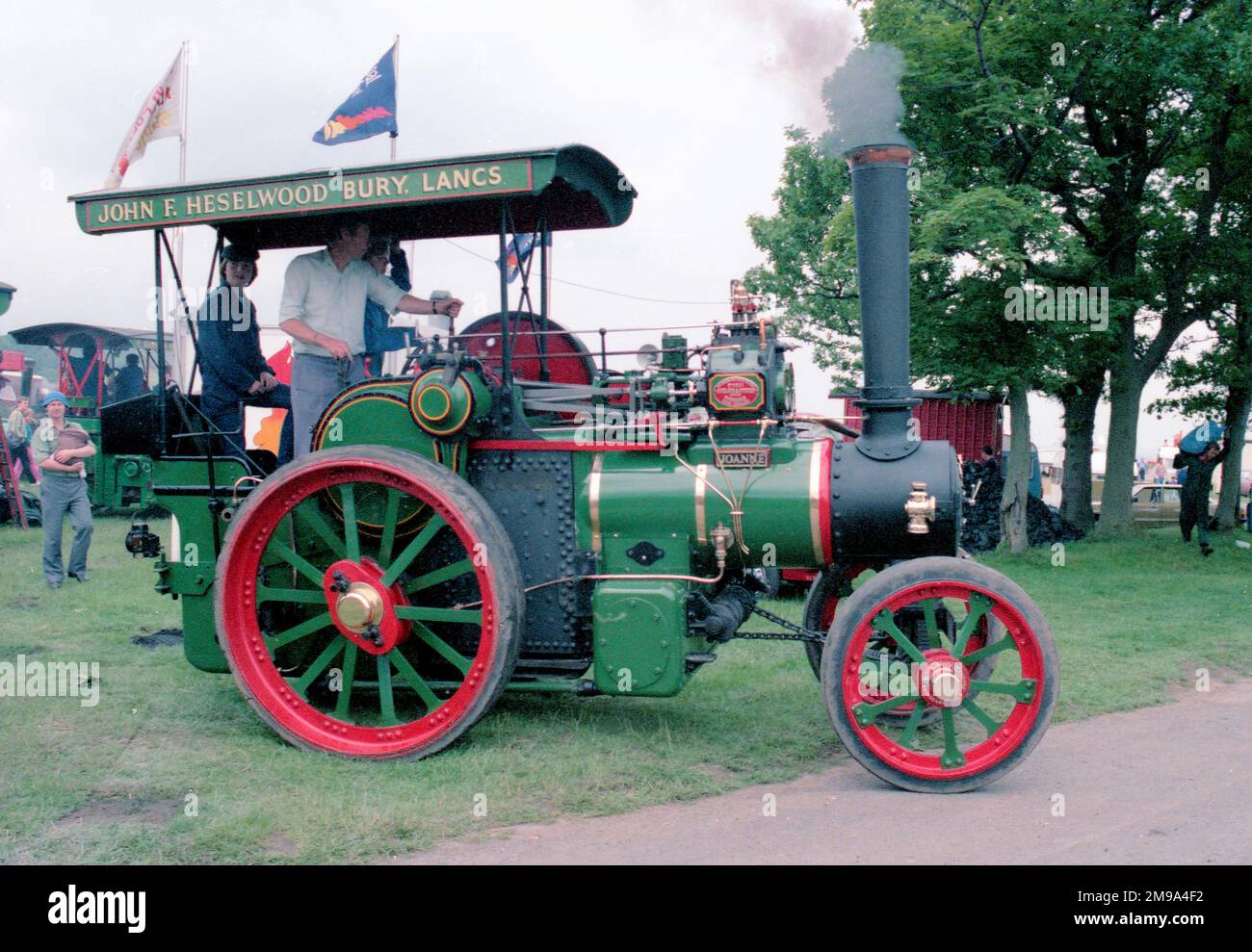 Aveling & Porter Traktor, Regn. KN 5785, Nummer 9081, Joanne. Gebaut von Aveling und Porter im Jahr 1919, angetrieben von einer 4 NHP Compound Steam Engine. Stockfoto