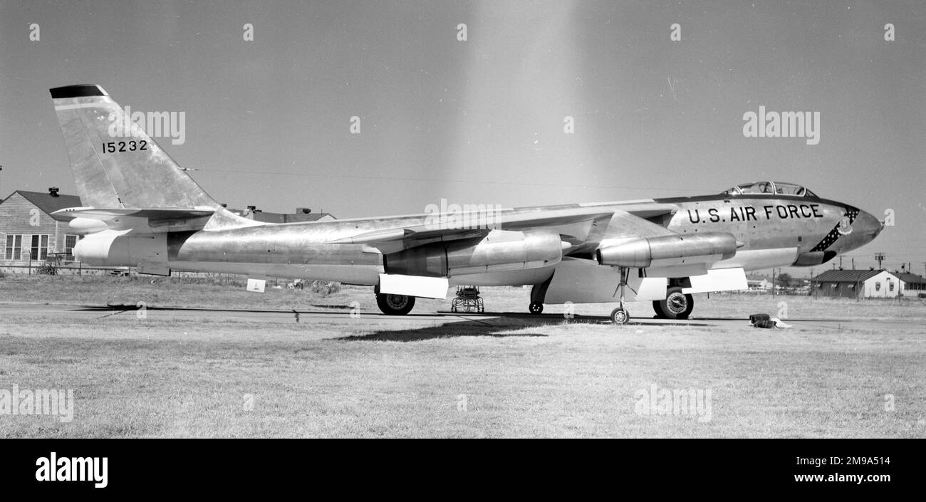 United States Air Force - Boeing B-47E-60-BW Stratojet 51-5232 (msn 450517), des Bombardement-Flügels 303. Stockfoto