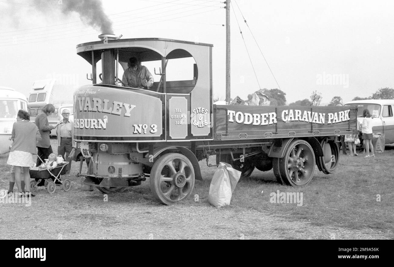 Hersteller: John Fowler & Co. Of Leeds, Typ: Wagennummer: 19708 gebaut: 1931 Registrierung: UB 8660 Zylinder: Verbundwerkstoff NHP: 3 Name: Pendle Prince Stockfoto