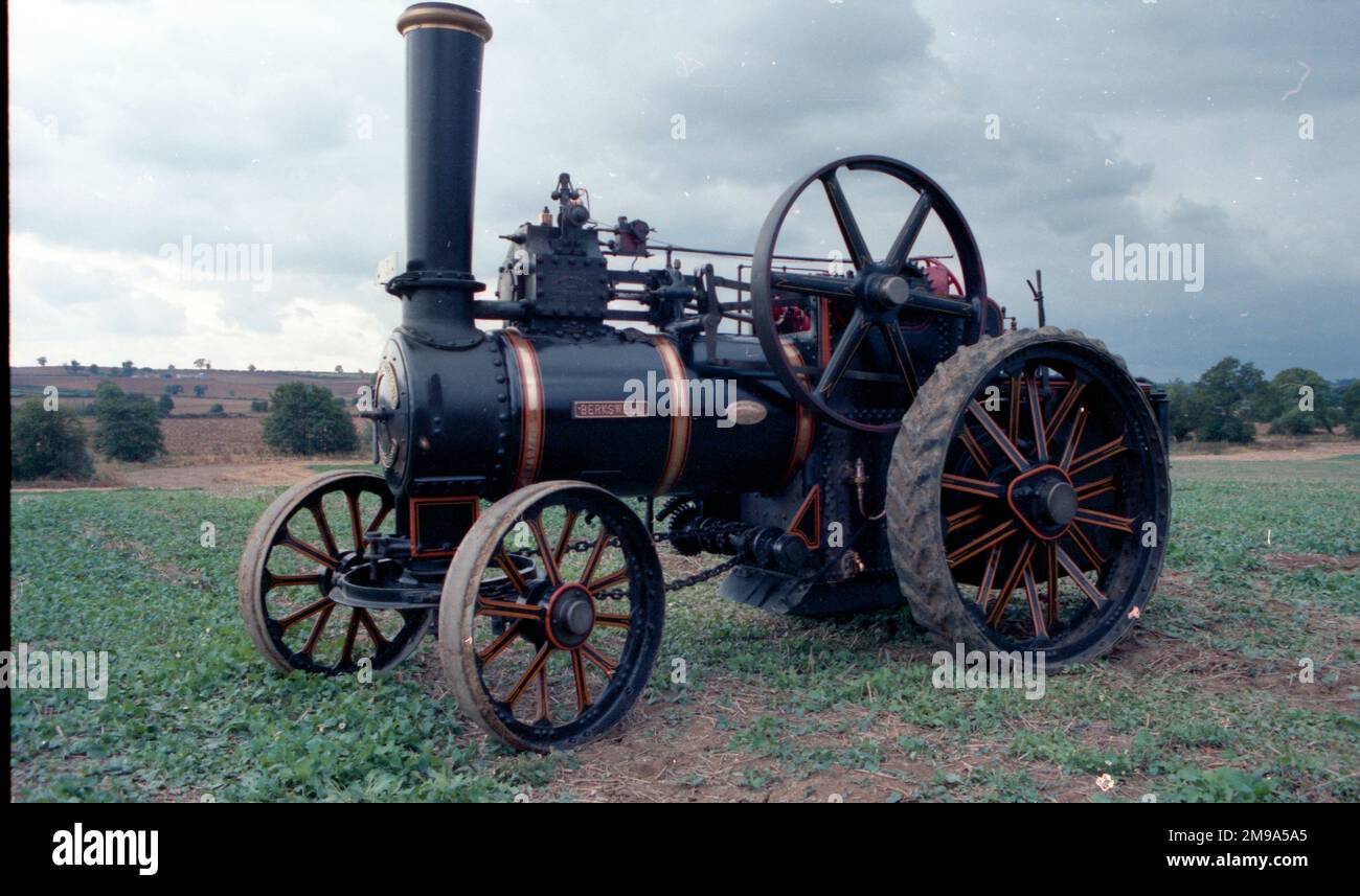 Hersteller: John Fowler & Co. Aus Leeds. Typ: Universal-Motor Nummer: 8282 gebaut: 1899 Zulassung: AC 9321 Klasse: B4 Zylinder: Single NHP: 8 Name: Berkswell Stockfoto