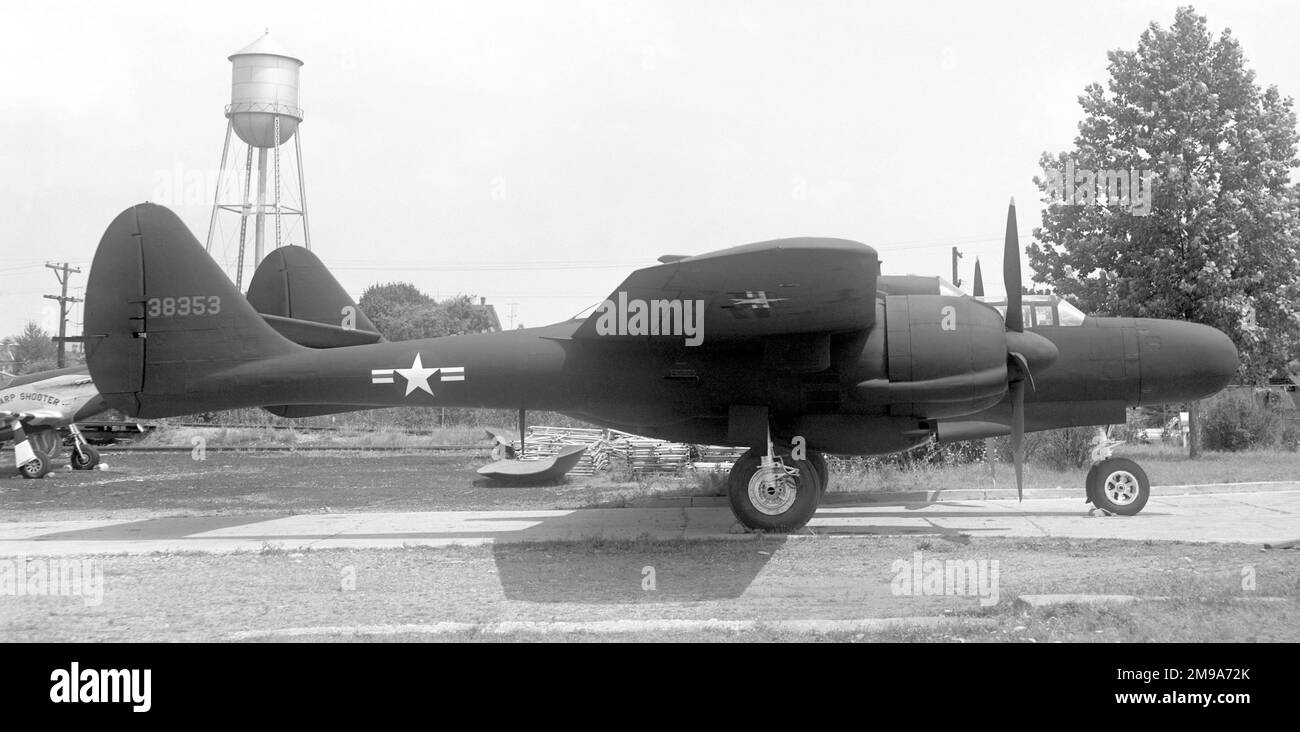 USAF - United States Army Air Force - Nothrop P-61C-1-NO Black Widow 43-8353 (msn 1399) Stockfoto