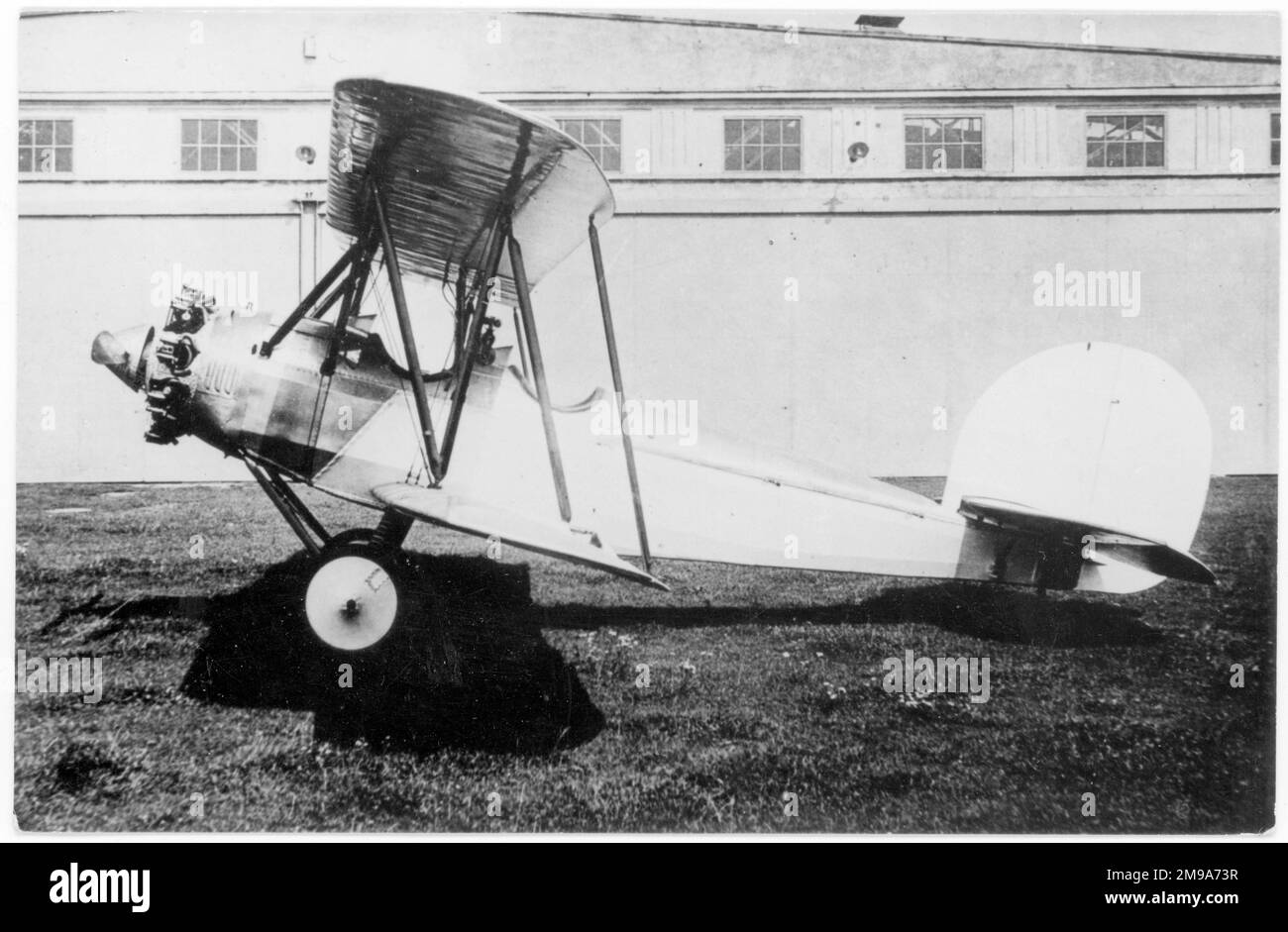 Mysteriöses Flugzeug Stockfoto