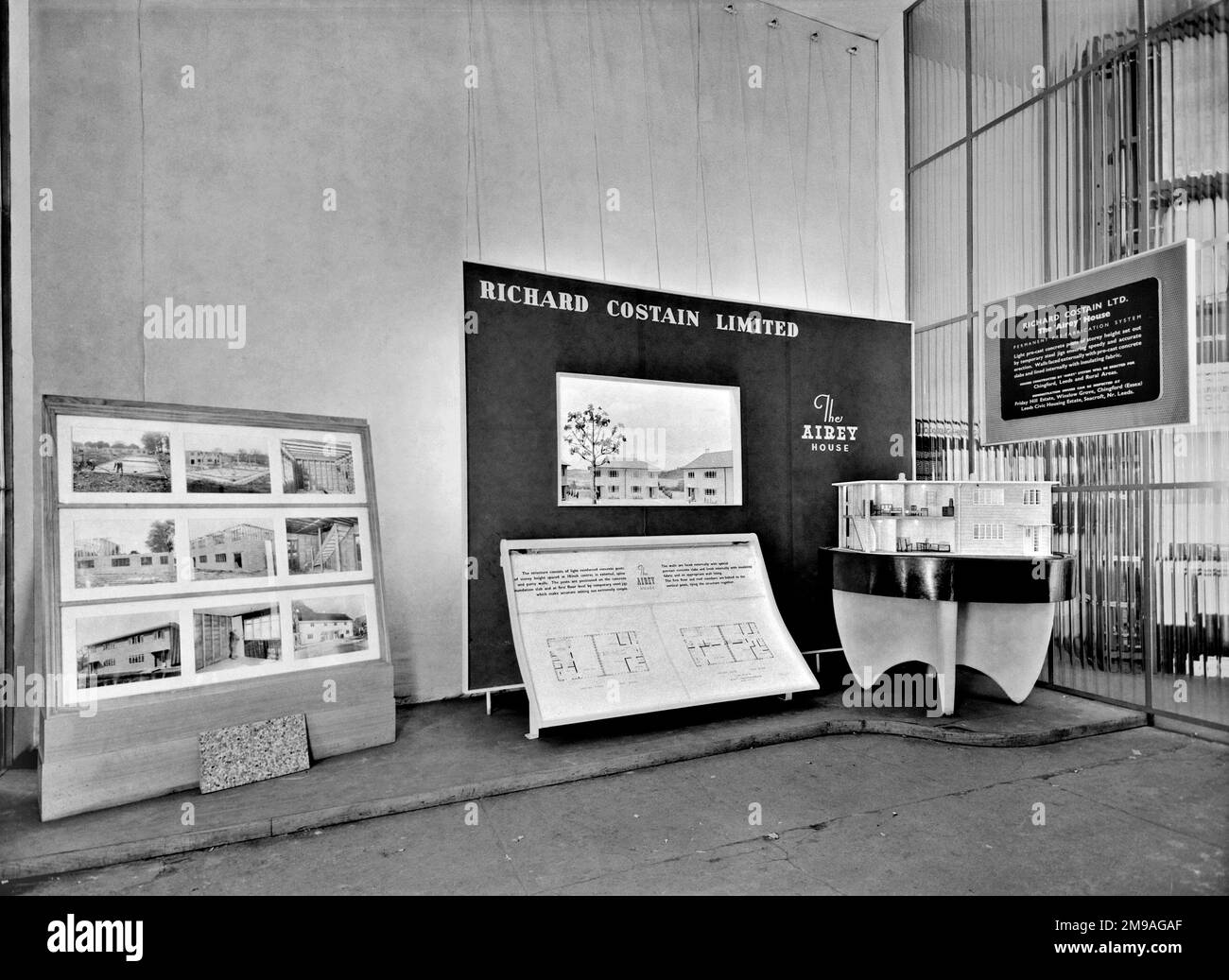The Daily Herald Modern Homes Exhibition - vom 25. März bis 27. Mai 1947 in der Dorland Hall Stockfoto