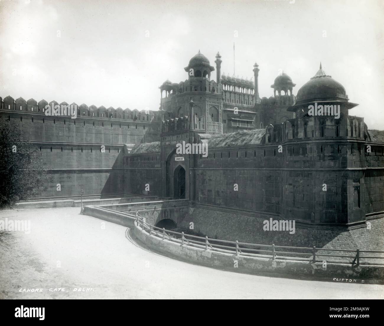 Lahore Gate, Delhi, Indien. Stockfoto