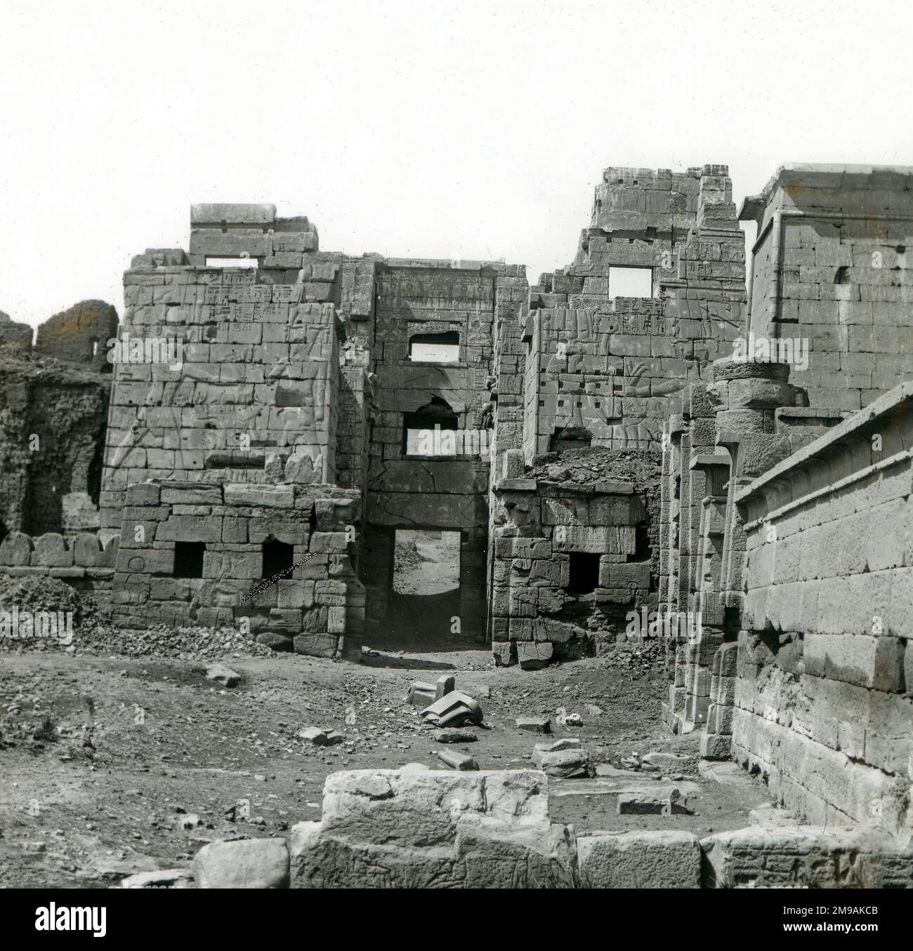 Tempel von Isis, Philae, Ägypten. Stockfoto