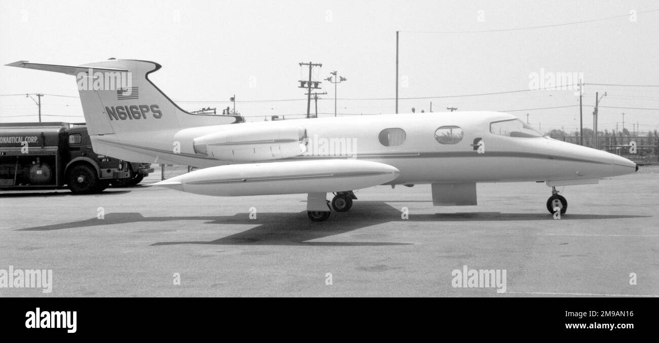 Gates Learjet 23 N616PS (msn 23-088), Furnco Construction Company. Stockfoto