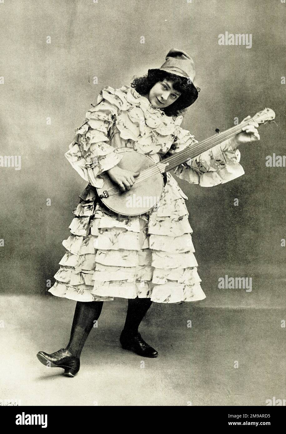 Winifred Johnson in einer Musikszene Stockfoto