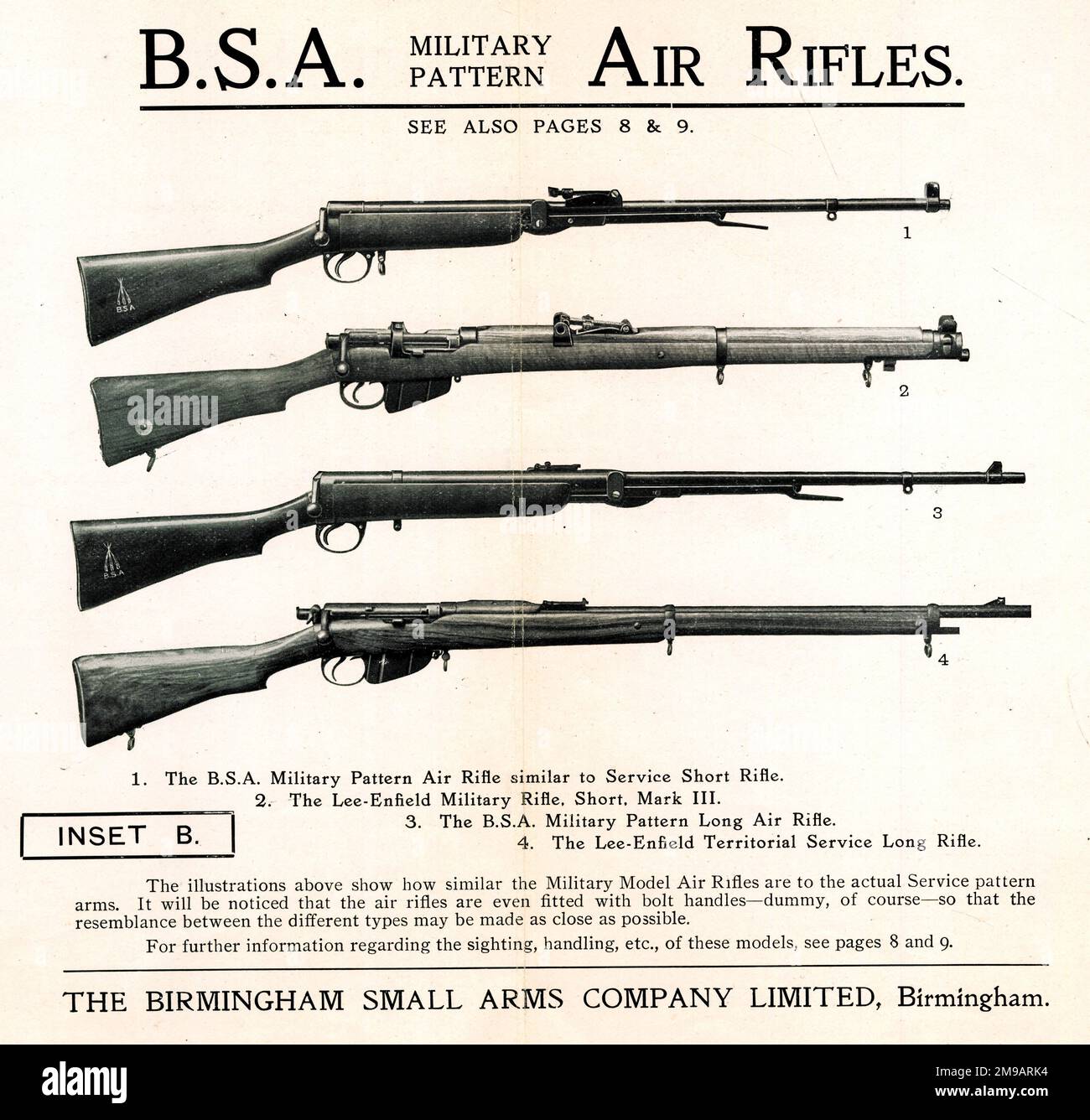 Birmingham small arms company limited Fotos und Bildmaterial in hoher