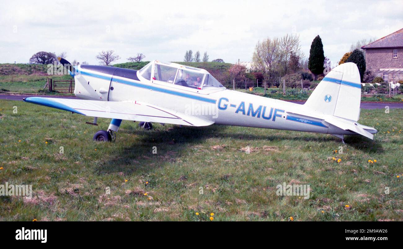 De Havilland DHC-1 Chipmunk 21 G-AMUF (msn C1-0832), Redhill Tailwheel Flying Club Ltd. Stockfoto