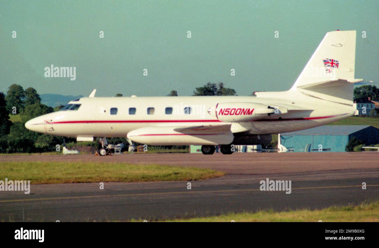 Lockheed L-1329-25 Jetstar 2 N500NM (msn ), Nigel Mansell. Stockfoto