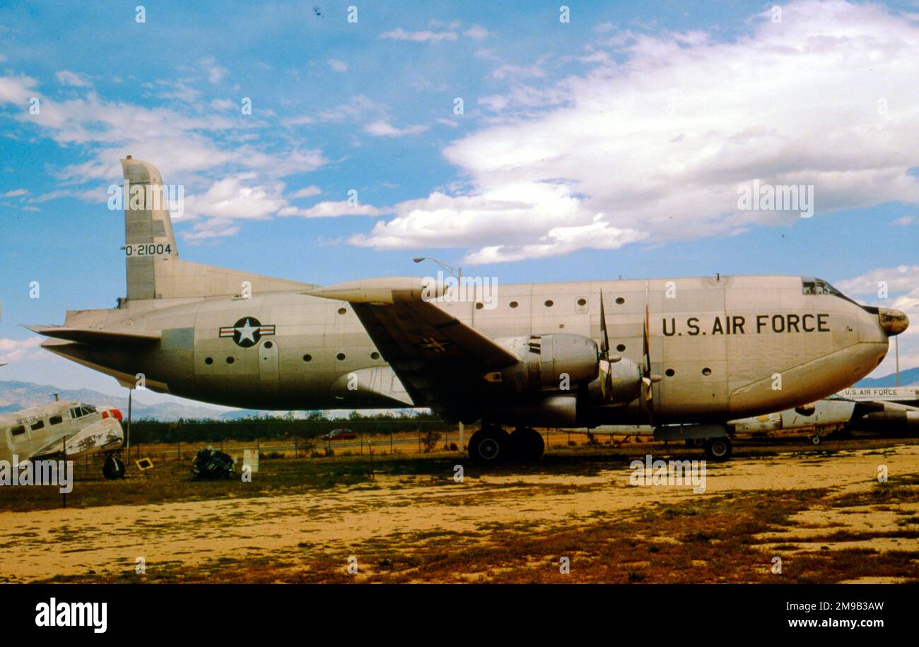 Douglas C-124C Globemaster II O-21004 (msn 43913, 52-1004), im Pima Air and Space Museum, Tucson, Arizona Stockfoto