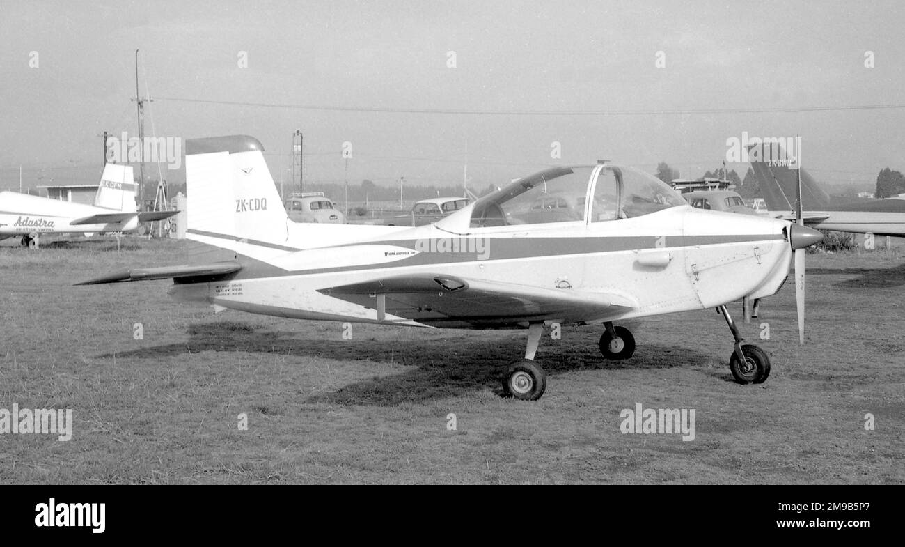 Victa Airtourer 100 ZK-CDQ (msn 55) des Waikato Flying Club. Stockfoto