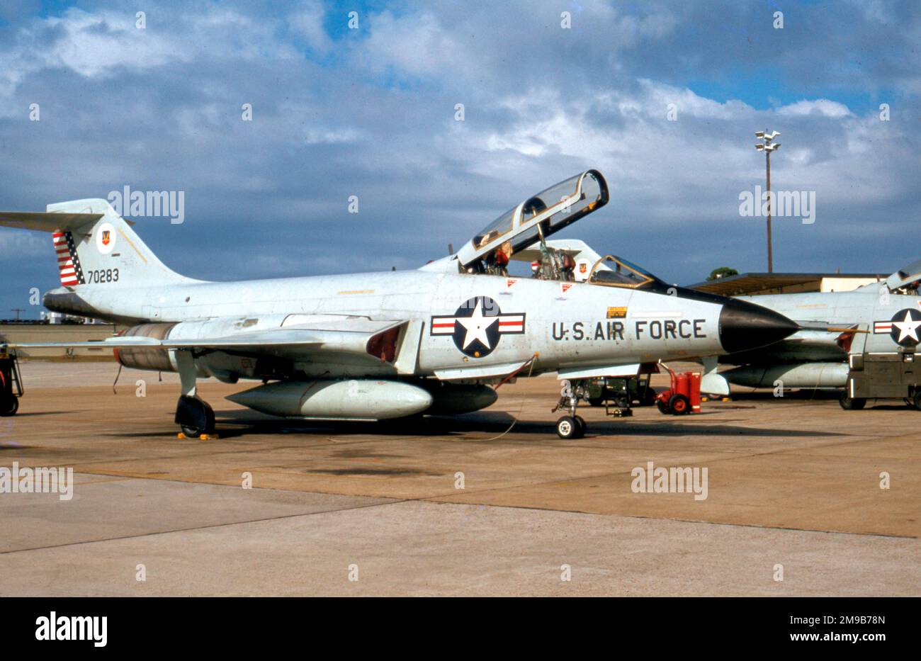 United States Air Force (USAF) - McDonnell F-101F-86-MC Voodoo 57-0283 (msn461). Stockfoto
