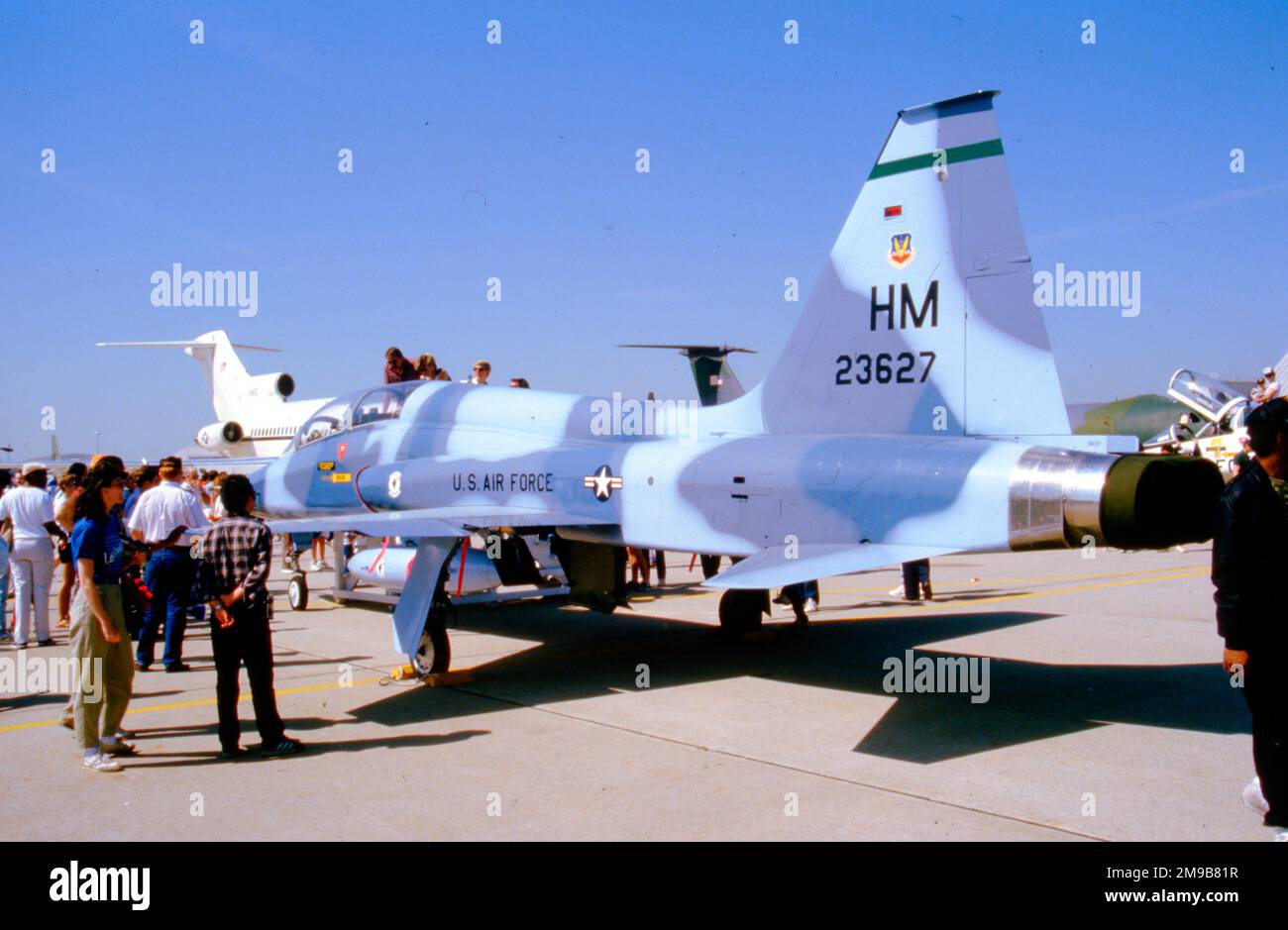 United States Air Force (USAF) - Northrop AT-38B Talon 62-3627 (MSN N.5332, Basiscode 'HM') des taktischen Trainingsflügels 479. Stockfoto