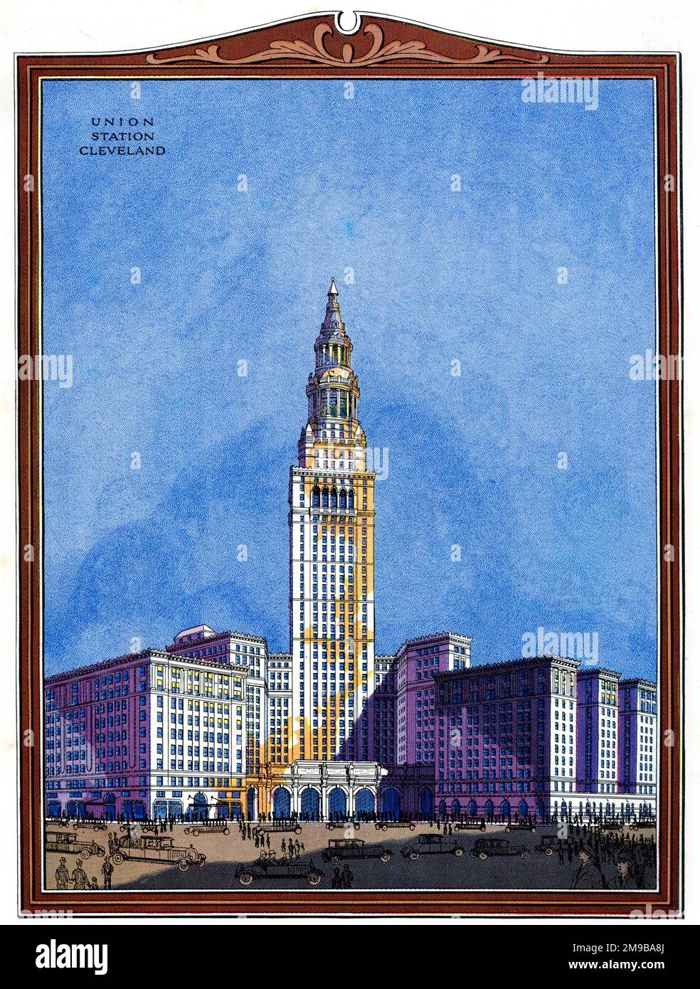 Union Railway Station, Cleveland, Ohio, USA Stockfoto