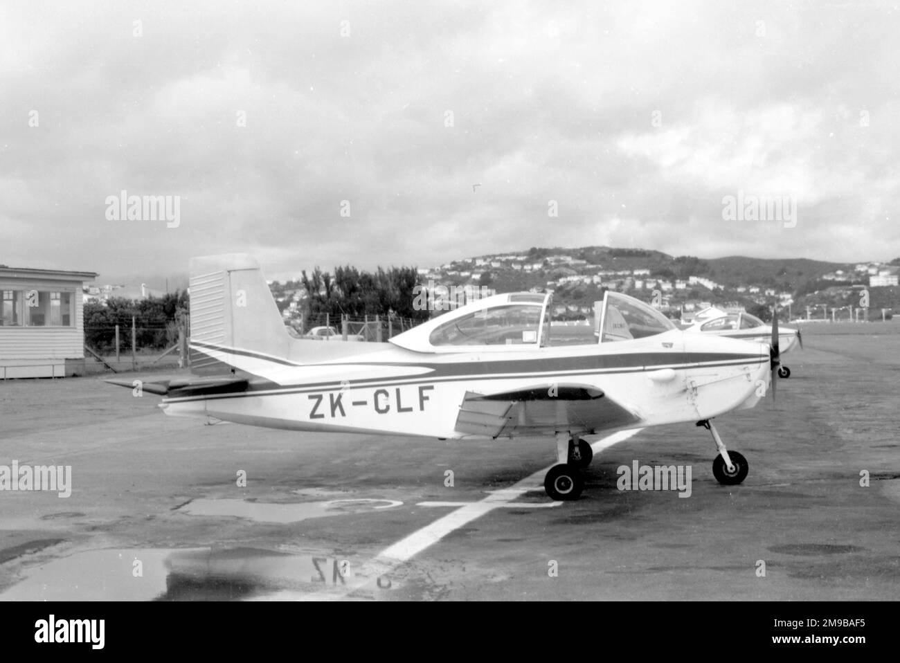 Victa Airtourer 100 ZK-CLF (msn 121) Stockfoto