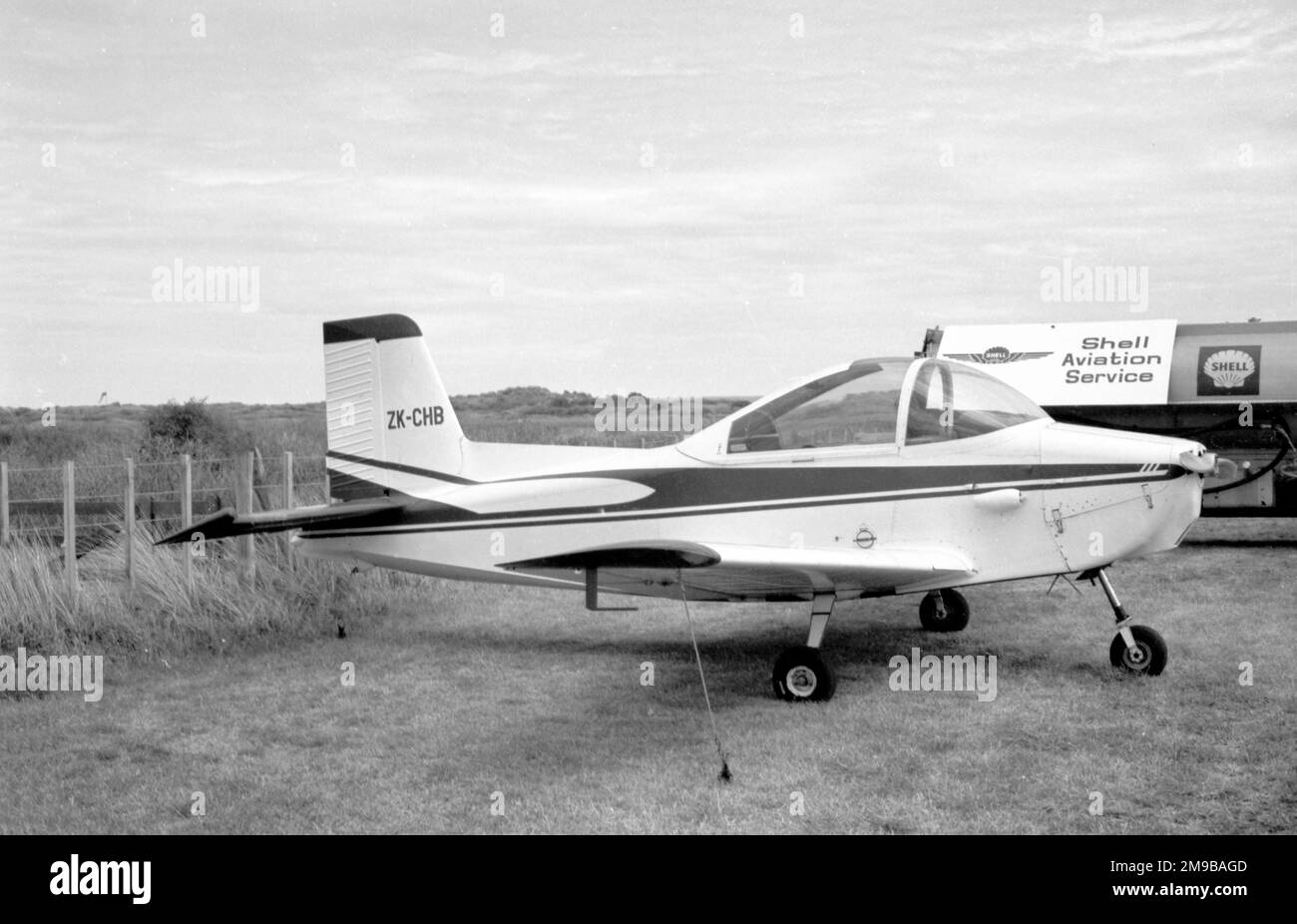 Victa Airtourer 100 ZK-CHB (msn 87). (Später in AESL Airtourer T3A umgewandelt) Stockfoto
