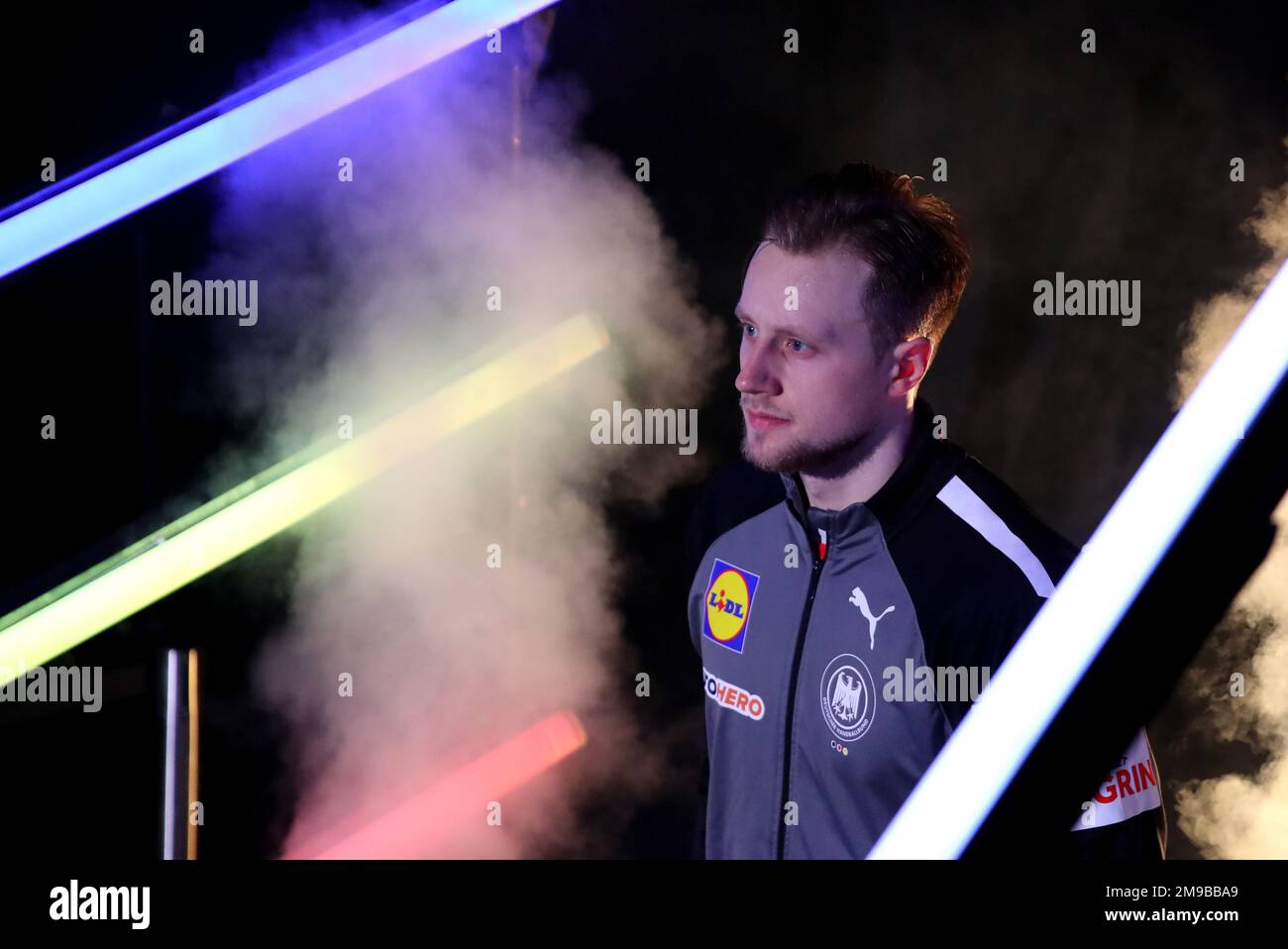 Luka Witzke von Deutschland Algerien gegen Deutschland 28. IHF Handball