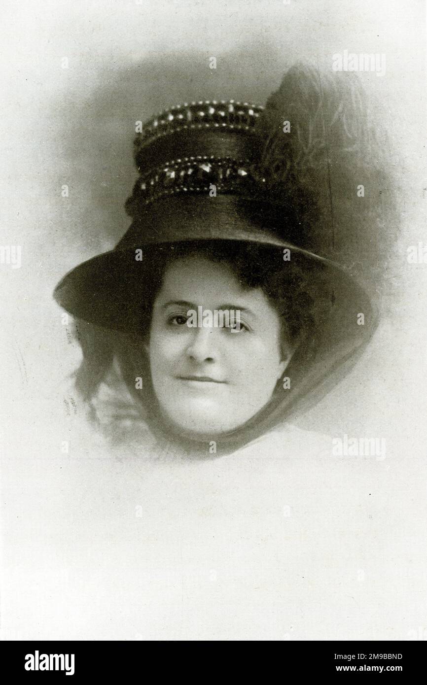 Madame Luisa Tetrazzini, Opernsängerin, Sopran Stockfoto