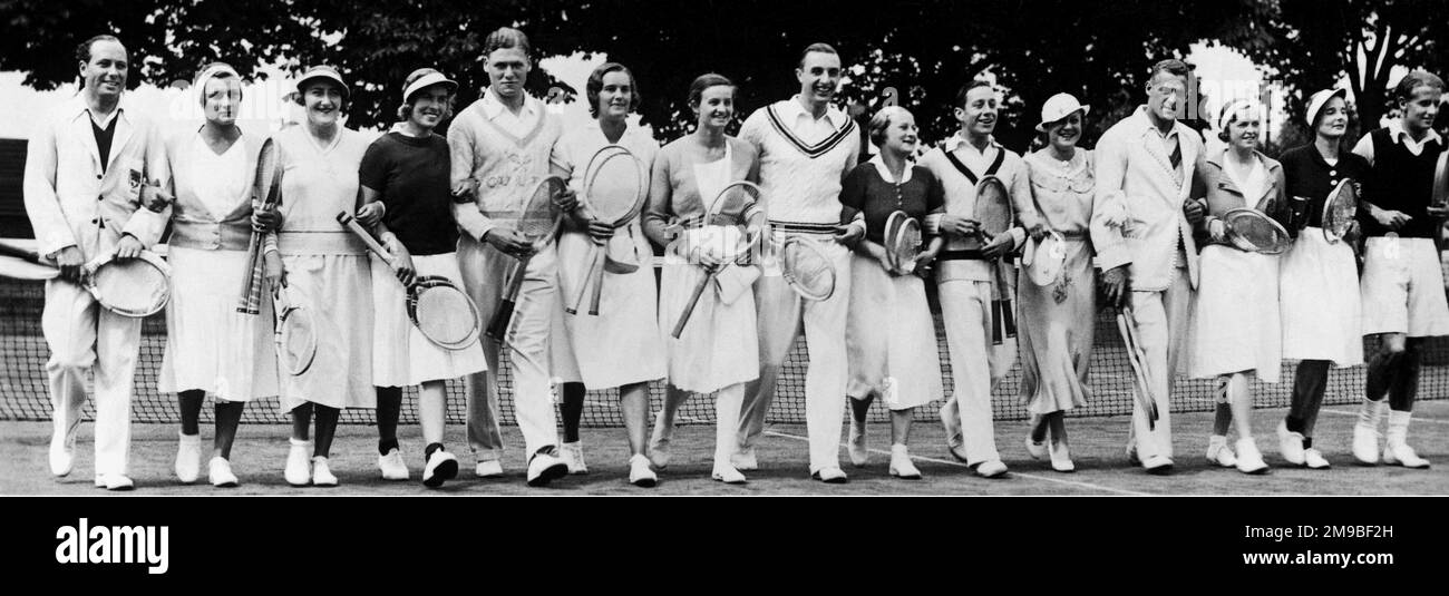 1933 , Juli , WIMBLEDON , GROSSBRITANNIEN Wimbledon Championships