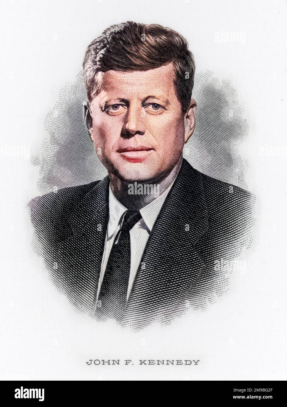 35. Präsident der Vereinigten Staaten, John Fitzgerald Kennedy (1917-1963). Stockfoto